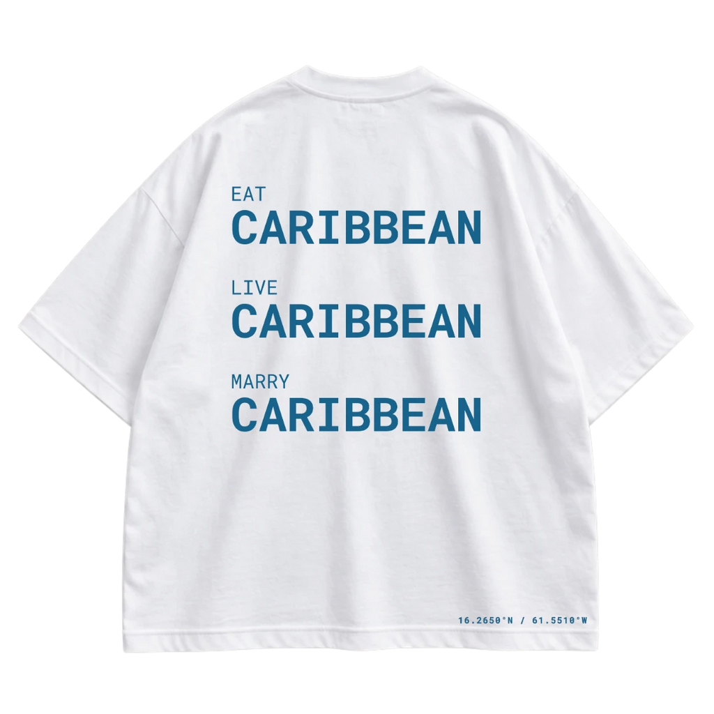 CARIBBEAN Bleu, vue de dos