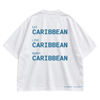 CARIBBEAN Bleu, vue de dos