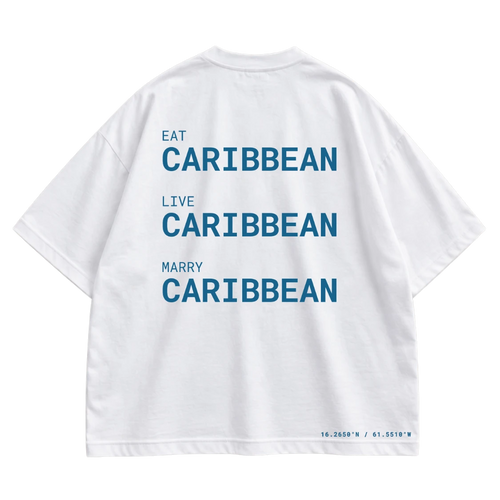 CARIBBEAN Bleu, vue de dos