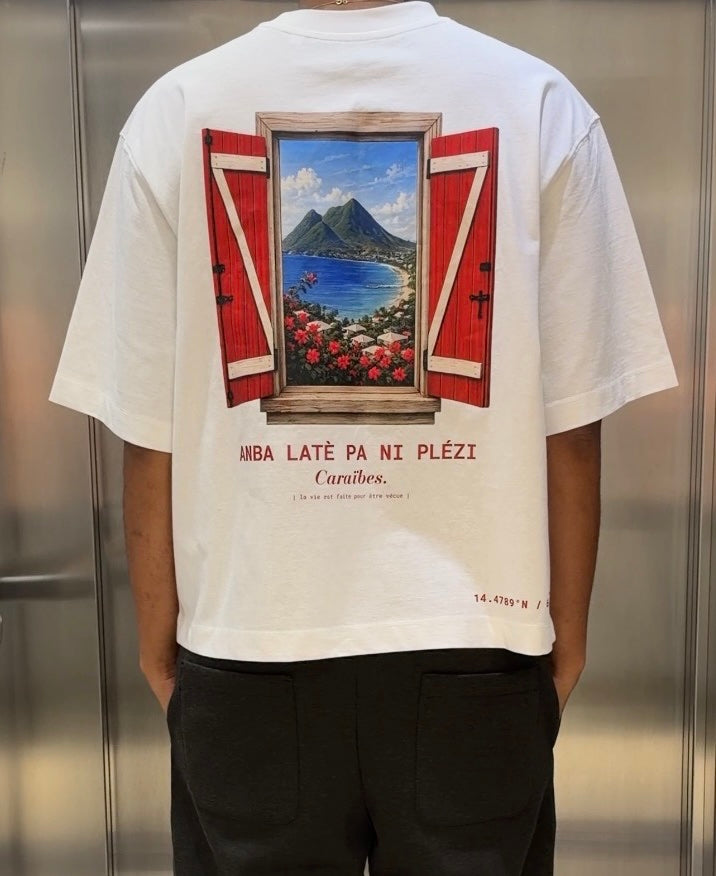 T-shirt Koté coupe Boxy porté