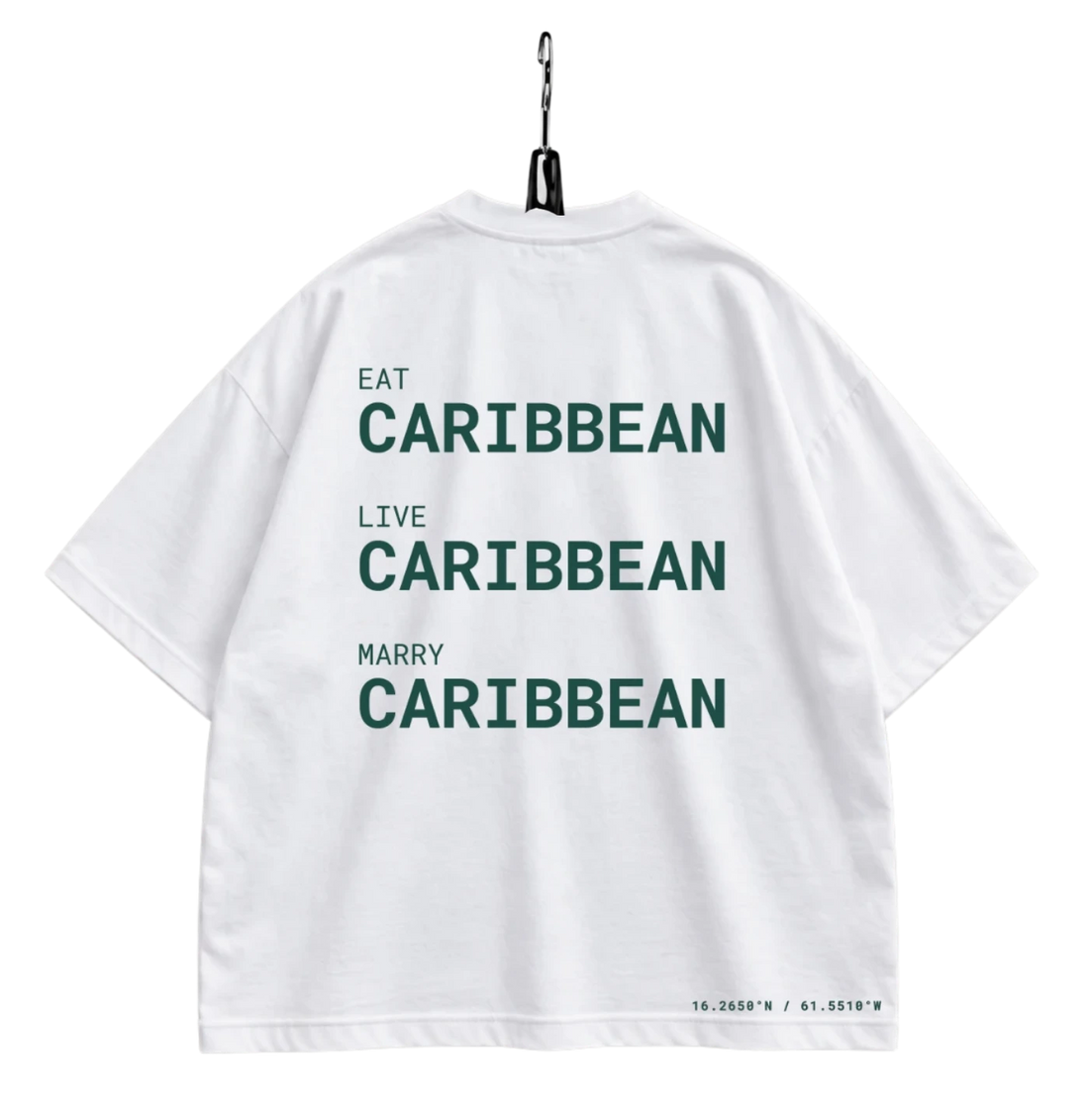 CARIBBEAN, vue de dos